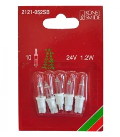 5 Ampoules De Rechange 24V, 1,2W Pour Guirlande De Noël 10 Lampes<Konstsmide, guirlandes lumineuses de Noël Best