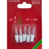 5 Ampoules De Rechange 12V, 1,14W Pour Guirlande De Noël 20 Lampes<Konstsmide, guirlandes lumineuses de Noël Sale