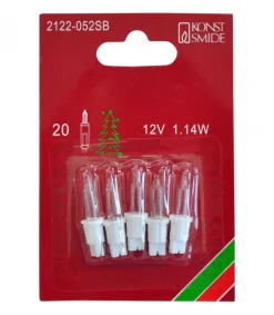 5 Ampoules De Rechange 12V, 1,14W Pour Guirlande De Noël 20 Lampes<Konstsmide, guirlandes lumineuses de Noël Sale