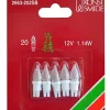 5 Ampoules Givrees Pour Guirlande 12 V, 1,14W, 20 Lampes<Konstsmide, guirlandes lumineuses de Noël Shop