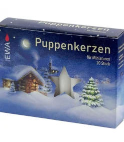 20 Bougies Anniversaire, Puppenkerzen 10 Mm<Ewa Kerzen, bougies de Noël et bougies de l'Avent New