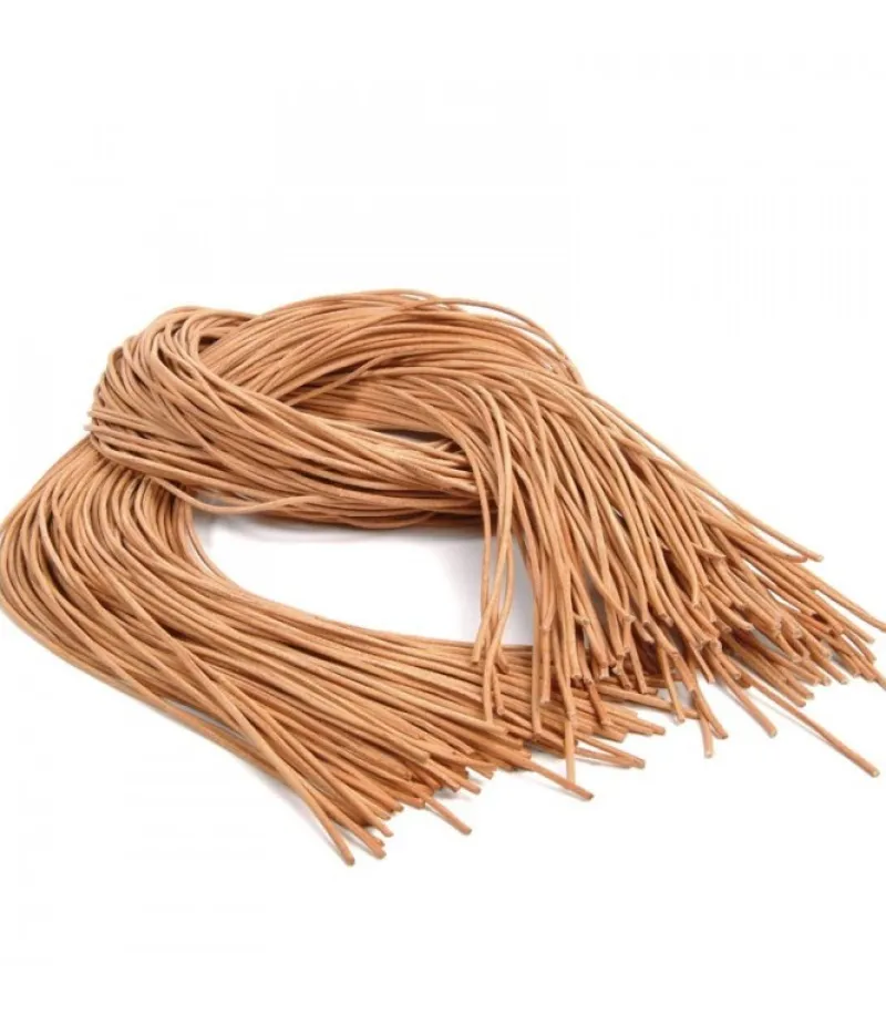 10 Cordelettes En Cuir Pour Suspensions De Sapin<Waldfabrik, photophore en bois et étoile sapin de Noël Cheap