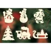 6 Figurines De Noël En Bois Pour Sapin - Set N° 2<Ratags, décos de Noël lumineuses en bois Flash Sale