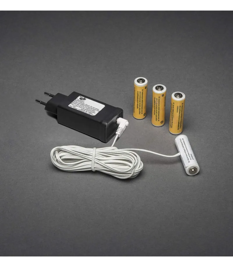 Adaptateur Secteur Pour Articles Sur Piles 4 X 1,5 V Aa<Konstsmide, guirlandes lumineuses de Noël Fashion