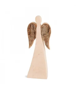 Ange De Noël En Bois, Double Face 18 Cm<Waldfabrik, photophore en bois et étoile sapin de Noël Outlet