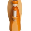 Ange De Noël En Bois Jaune Avec Bougie<Köhler, Père Noël en bois Shop