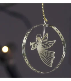 Ange De Noël Volant, Déco Sapin Metal Dore Ronde<Pluto Produkter, déco de Noël Scandinave Flash Sale