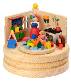 Boite A Musique En Bois, Jeux D'Enfant<Graupner, décoration de sapin de Noël, Déco Noël enfant Cheap