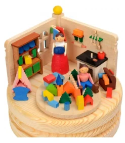 Boite A Musique En Bois, Jeux D'Enfant<Graupner, décoration de sapin de Noël, Déco Noël enfant Cheap