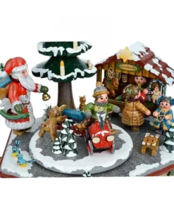 Boite A Musique Noël, Veillee Autour Du Sapin<Hubrig, figurines pour enfant Cheap