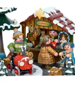 Boite A Musique Noël, Veillee Autour Du Sapin<Hubrig, figurines pour enfant Cheap