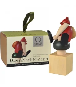 Bouchon Pour Vin Blanc, Père Noël<Köhler, Père Noël en bois New