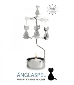 Bougeoir Carrousel Chatons Assis<Pluto Produkter, déco de Noël Scandinave Store