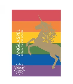 Bougeoir Carrousel Licornes Dorees<Pluto Produkter, déco de Noël Scandinave Online