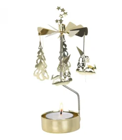 Bougeoir Carrousel Lutin Marchant Dans LÀ Neige<Pluto Produkter, déco de Noël Scandinave Best