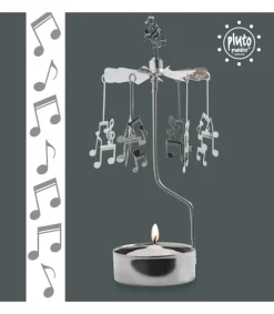 Bougeoir Carrousel Notes De Musique<Pluto Produkter, déco de Noël Scandinave New
