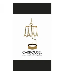Bougeoir Carrousel Tour Eiffel Dore<Pluto Produkter, déco de Noël Scandinave Fashion