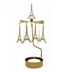 Bougeoir Carrousel Tour Eiffel Dore<Pluto Produkter, déco de Noël Scandinave Fashion