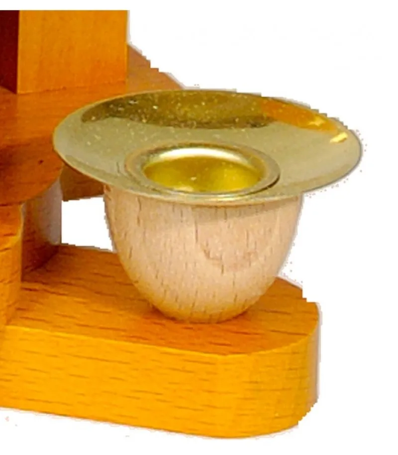 Bougeoir De Rechange En Laiton Pour Pyramide A Bougies 14 Mm<Richard Glasser, Pyramides de Noël allemandes Fashion