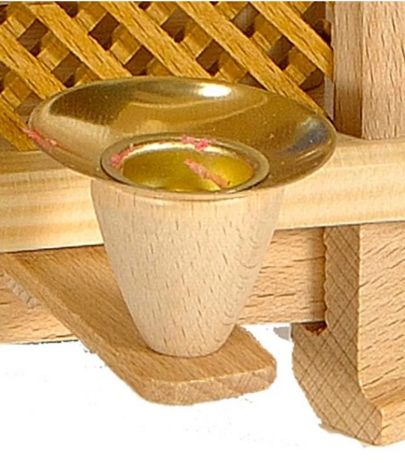 Bougeoir De Rechange En Laiton Pour Pyramide A Bougies 17 Mm<Richard Glasser, Pyramides de Noël allemandes Online