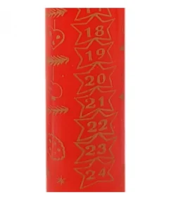 Bougie De L'Avent Graduee, 25 Cm<Ewa Kerzen, bougies de Noël et bougies de l'Avent Outlet