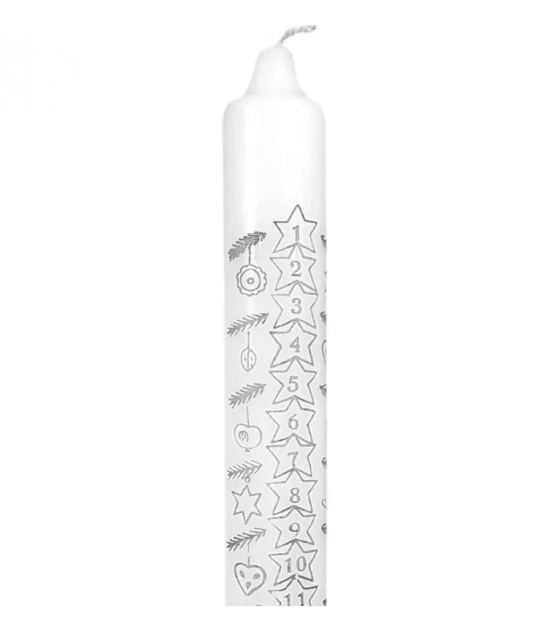 Bougie De L'Avent Graduee, 25 Cm<Ewa Kerzen, bougies de Noël et bougies de l'Avent Outlet