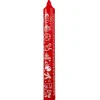 Bougie De L'Avent Graduee Rouge, 24 Jours<Ewa Kerzen, bougies de Noël et bougies de l'Avent Discount