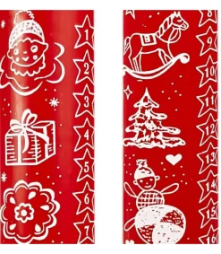 Bougie De L'Avent Graduee Rouge, 24 Jours<Ewa Kerzen, bougies de Noël et bougies de l'Avent Discount