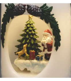 Bougie Led Père Noël Avec Petit Chien<Konstsmide, guirlandes lumineuses de Noël Best Sale