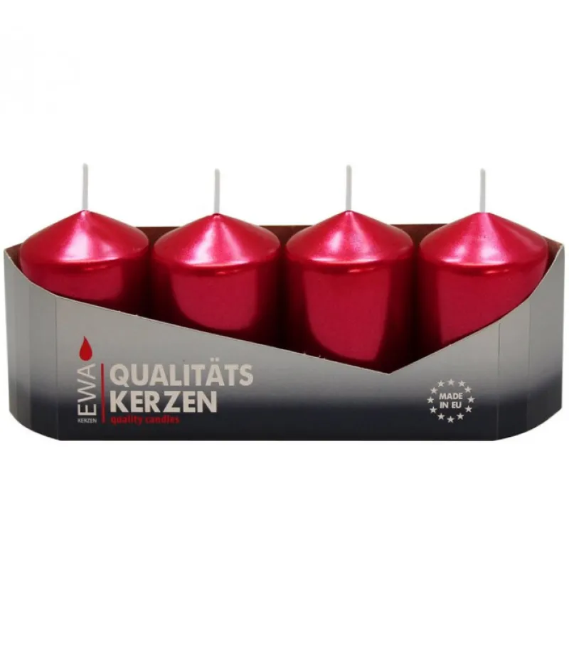 Bougies De L'Avent Laquees 40/60 Mm<Ewa Kerzen, bougies de Noël et bougies de l'Avent New