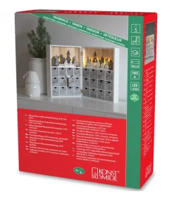 Calendrier De L'Avent A Tiroir<Konstsmide, guirlandes lumineuses de Noël Clearance