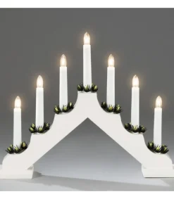 Chandelier De Noël Blanc, 7 Branches<Konstsmide, guirlandes lumineuses de Noël Best