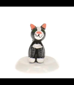 Chat Noir , Village De Noël Miniature<Hubrig, figurines pour enfant Fashion