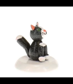 Chat Noir , Village De Noël Miniature<Hubrig, figurines pour enfant Fashion