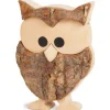 Chouette En Bois Cisele, Ecorce Et Erable, 7,5 Cm<Waldfabrik, photophore en bois et étoile sapin de Noël Best Sale