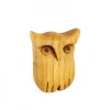 Chouette En Bois Poli, 3,5 Cm<Waldfabrik, photophore en bois et étoile sapin de Noël Sale
