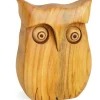 Chouette En Bois Poli, 9 Cm<Waldfabrik, photophore en bois et étoile sapin de Noël Flash Sale