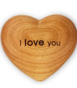 Coeur En Bois, I Love You, 6 Cm<Waldfabrik, photophore en bois et étoile sapin de Noël Flash Sale