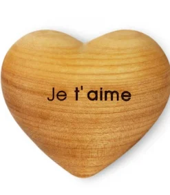Coeur En Bois, Je T'Aime, 6 Cm<Waldfabrik, photophore en bois et étoile sapin de Noël New