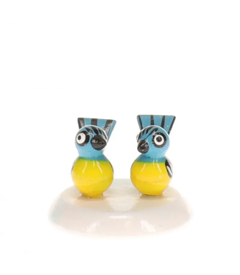 Couple De Mesanges - Village De Noël Miniature<Hubrig, figurines pour enfant Discount