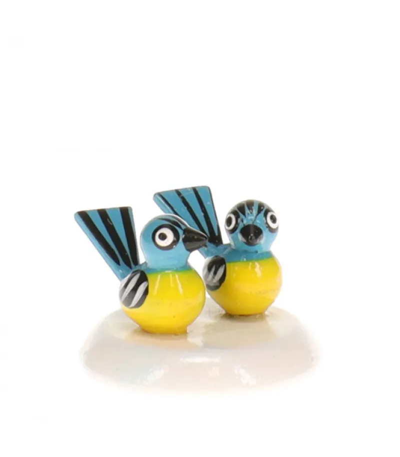 Couple De Mesanges - Village De Noël Miniature<Hubrig, figurines pour enfant Discount