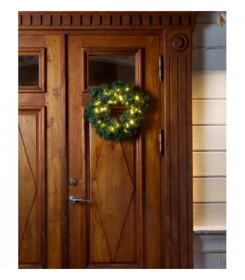 Couronne De Noël Lumineuse Sapin, 45 Cm<Konstsmide, guirlandes lumineuses de Noël Cheap