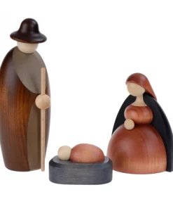 Crèche De Noël Complete Avec 12 Personnages 12 Cm<Köhler, Père Noël en bois Best Sale