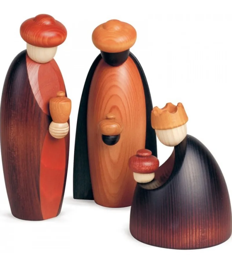 Crèche De Noël Complete Avec 12 Personnages 17 Cm<Köhler, Père Noël en bois Clearance