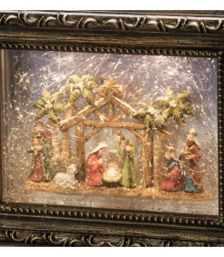 Crèche De Noël Lumineuse, Effet Neige<Konstsmide, guirlandes lumineuses de Noël Cheap