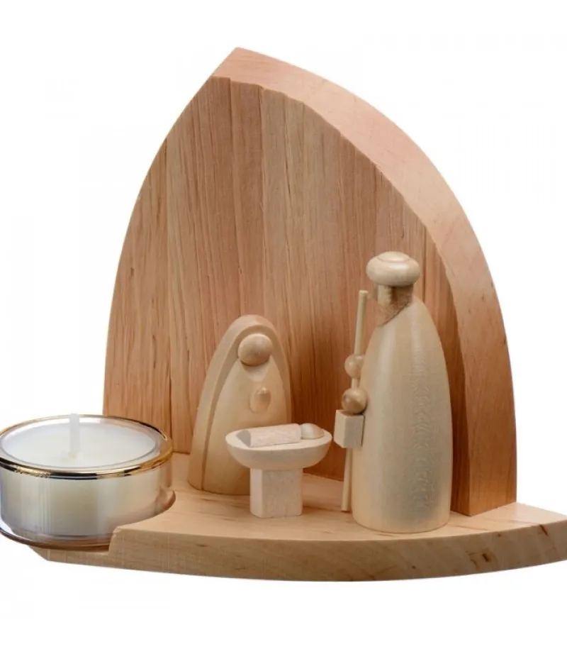 Crèche De Noël Moderne Avec Bougeoir<Schalling, crèche moderne New