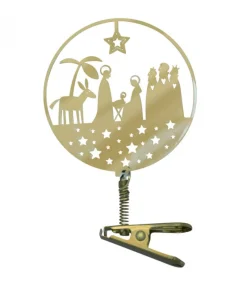 Crèche Nativite A Clipser Sur Le Sapin De Noël<Pluto Produkter, déco de Noël Scandinave New