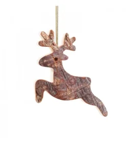 Déco De Noël, Cerf En Bois A Suspendre, 6 Cm<Waldfabrik, photophore en bois et étoile sapin de Noël Cheap