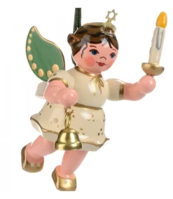 Déco Sapin De Noël, Ange Avec Une Bougie<Hubrig, figurines pour enfant Flash Sale