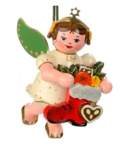 Déco Sapin De Noël, Ange Et Botte Rouge<Hubrig, figurines pour enfant Fashion